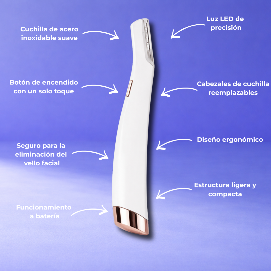 FlawlessFace™ – Depilador Facial Eléctrico