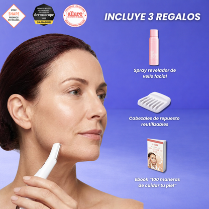FlawlessFace™ – Depilador Facial Eléctrico